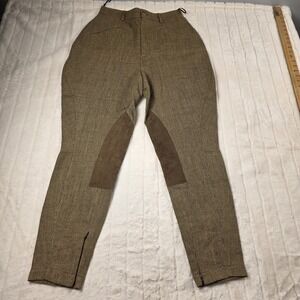 Ralph Lauren Purple Label Owens Tick Weave Jodhpur Pants Womens 4 $1290